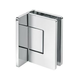 90 Degree Brass Shower Hinge with Cover